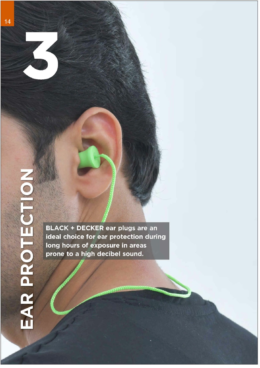 BLACK DECKER EAR SAFETY PRODUCT INDIA TAMILNADU