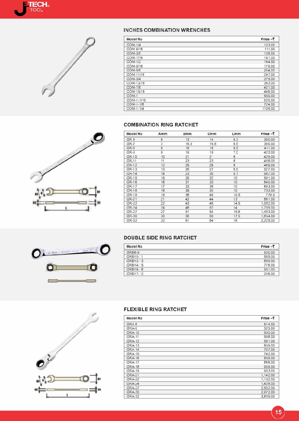 inches combination ratchet, combination ring ratchet,double side ring ratchet,flexible ring ratchet