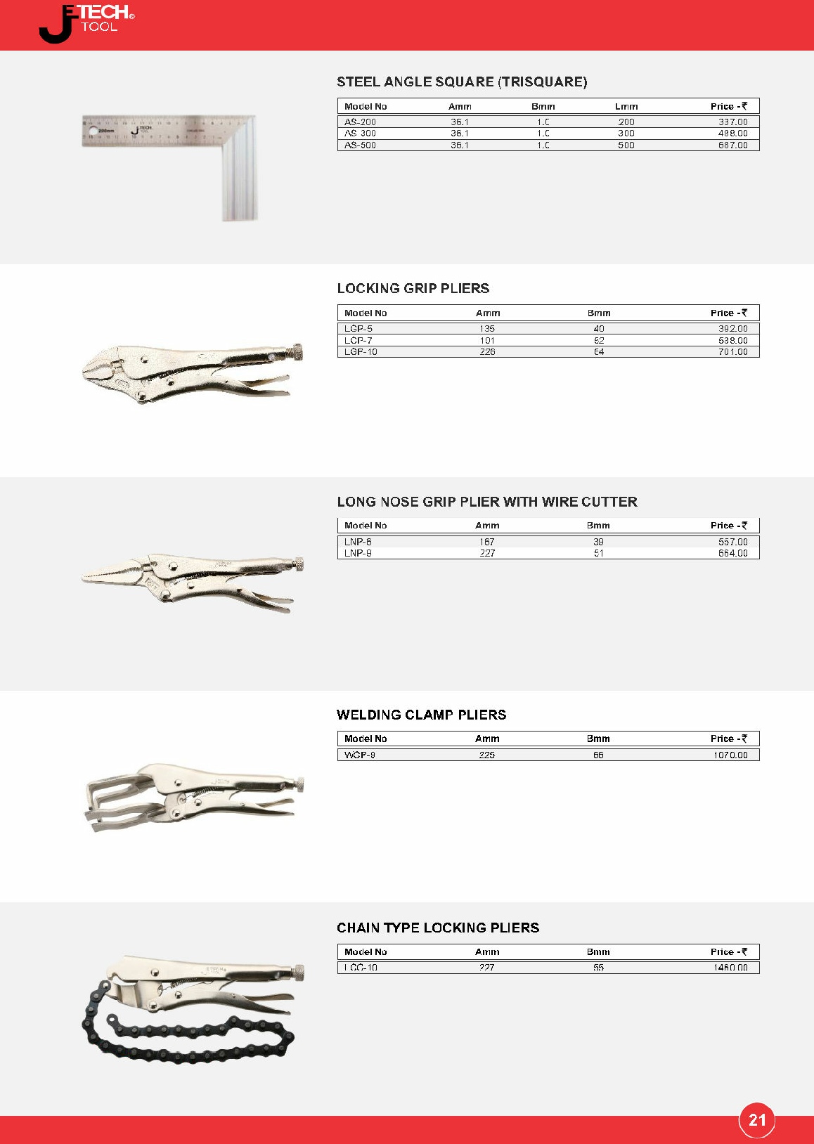 trisquare, locking grip pliers,long nose grip plier wire cutter,welding clamp plier chain type locking plier,jetech tools chennai