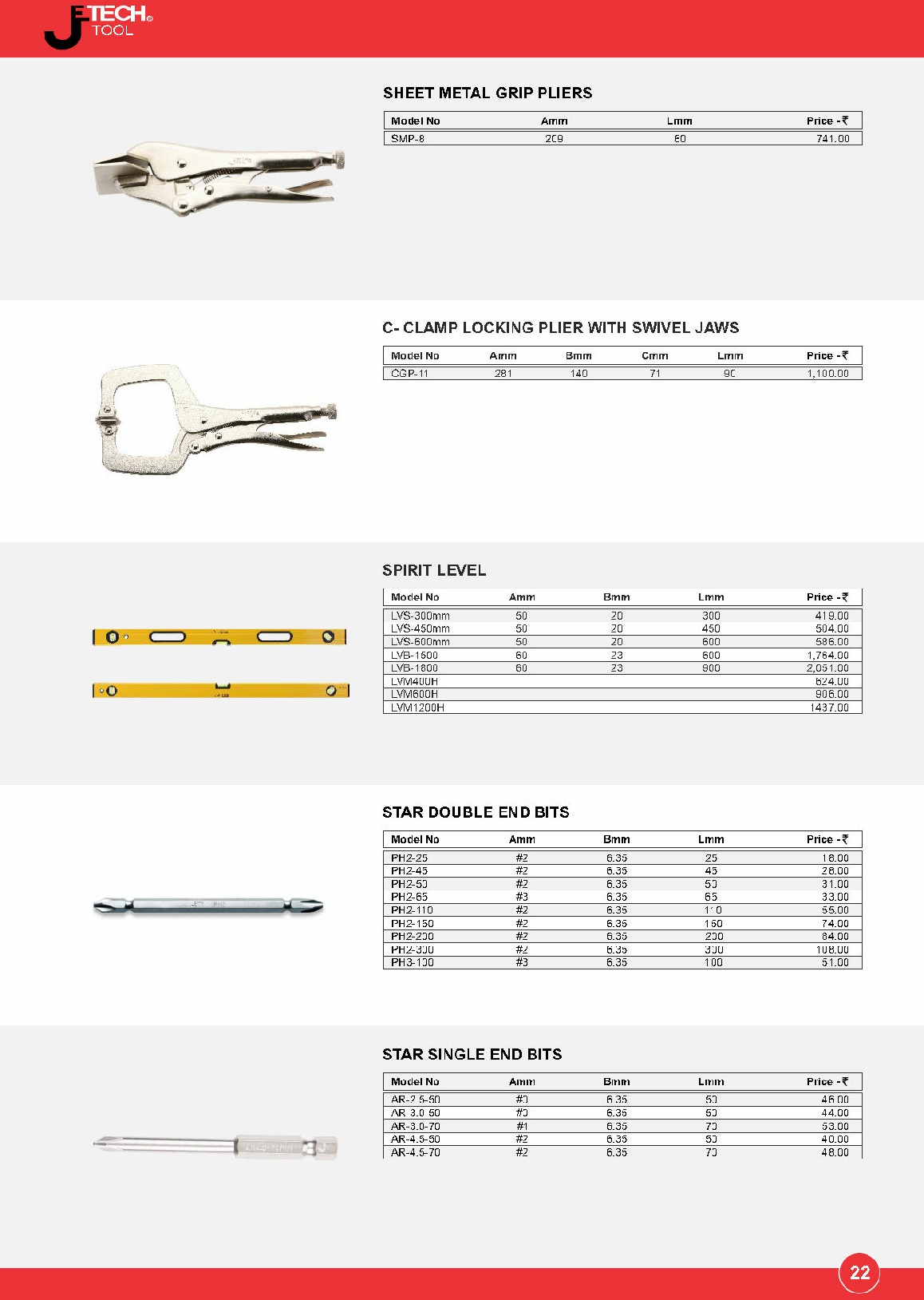 sheet metal grip pliers,cclamp locking plier with swivel jaws,spirit level,star double end bits