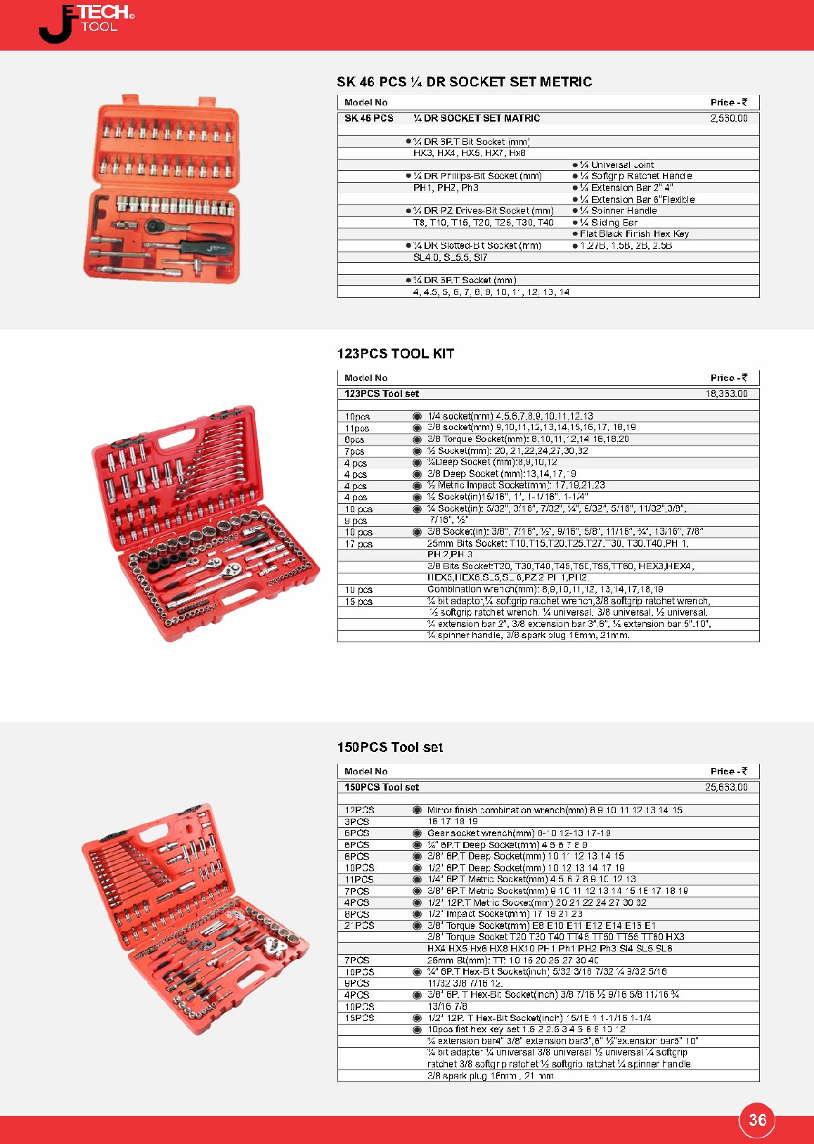 socket set metric,toolkit,tool set,jetech tools chennai